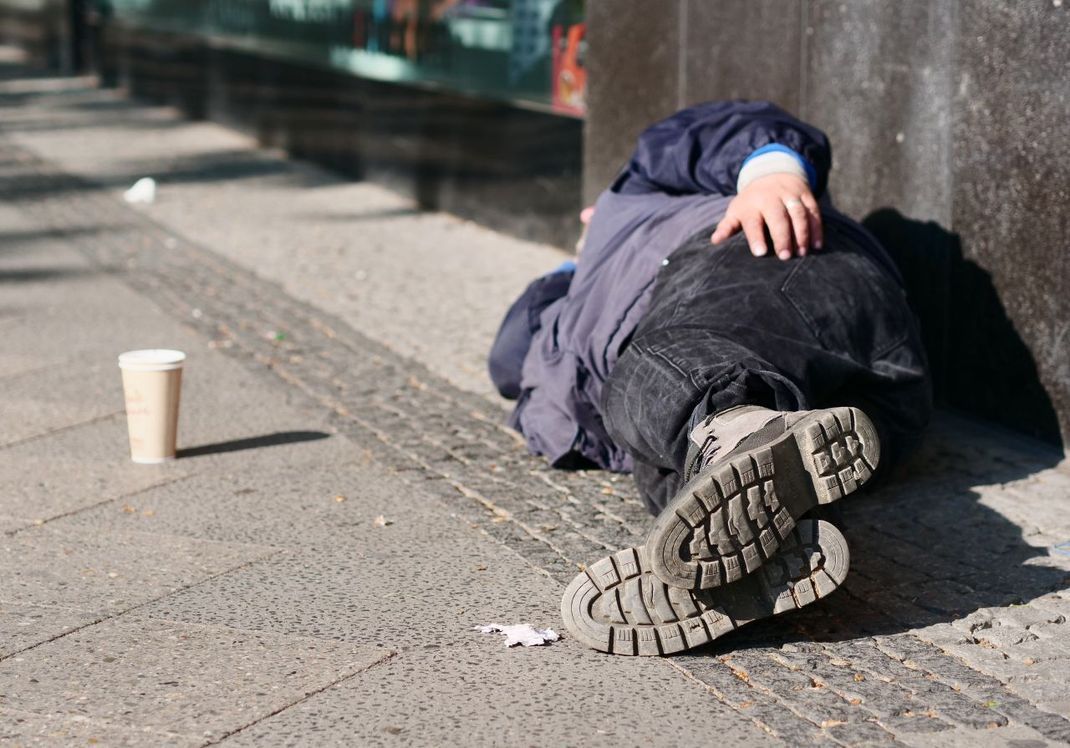 Viele Obdachlose sind in Deutschland nicht krankenversichert.