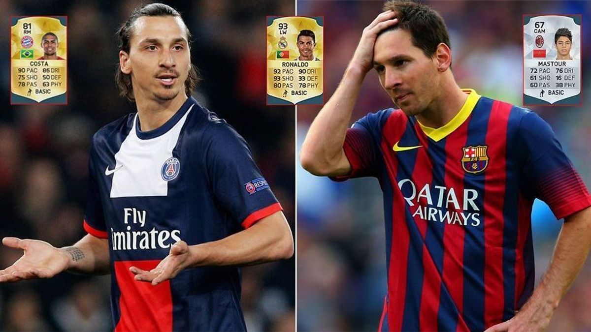 Ibrahimovic Messi FIFA-16 Teaser