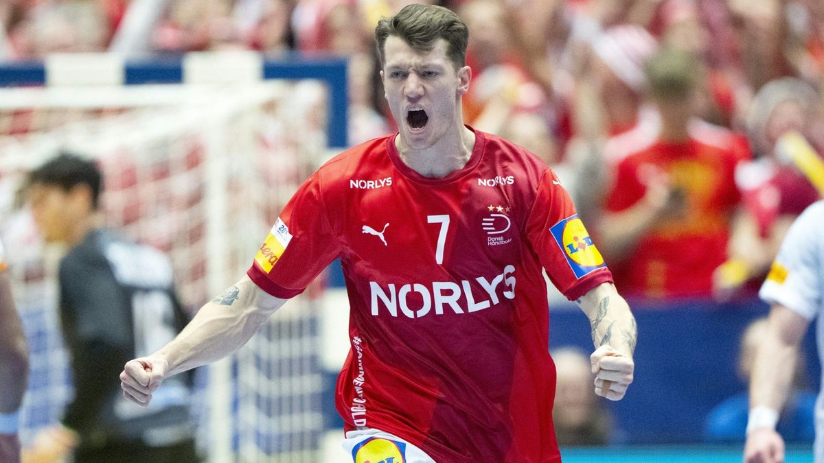 Ein Flensburger Matchwinner: Emil Jakobsen
