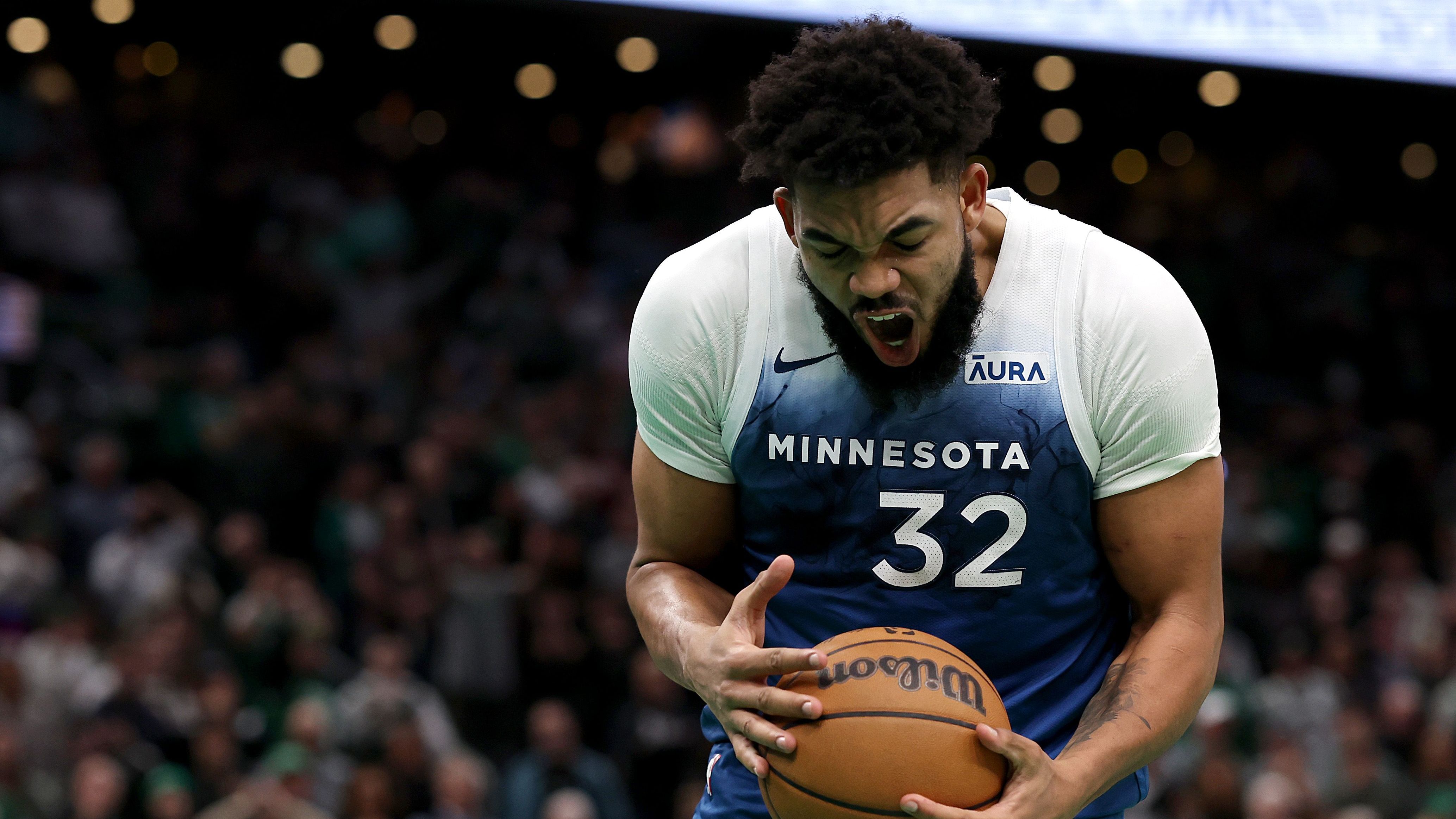 <strong>Minnesota Timberwolves: Karl-Anthony Towns</strong><br>Punkte: 62<br>Jahr und Gegner: 2024 vs. Charlotte Hornets