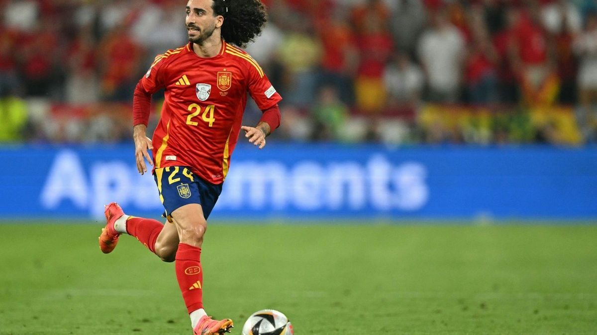 Ein Erfolgsgarant der Spanier: Marc Cucurella