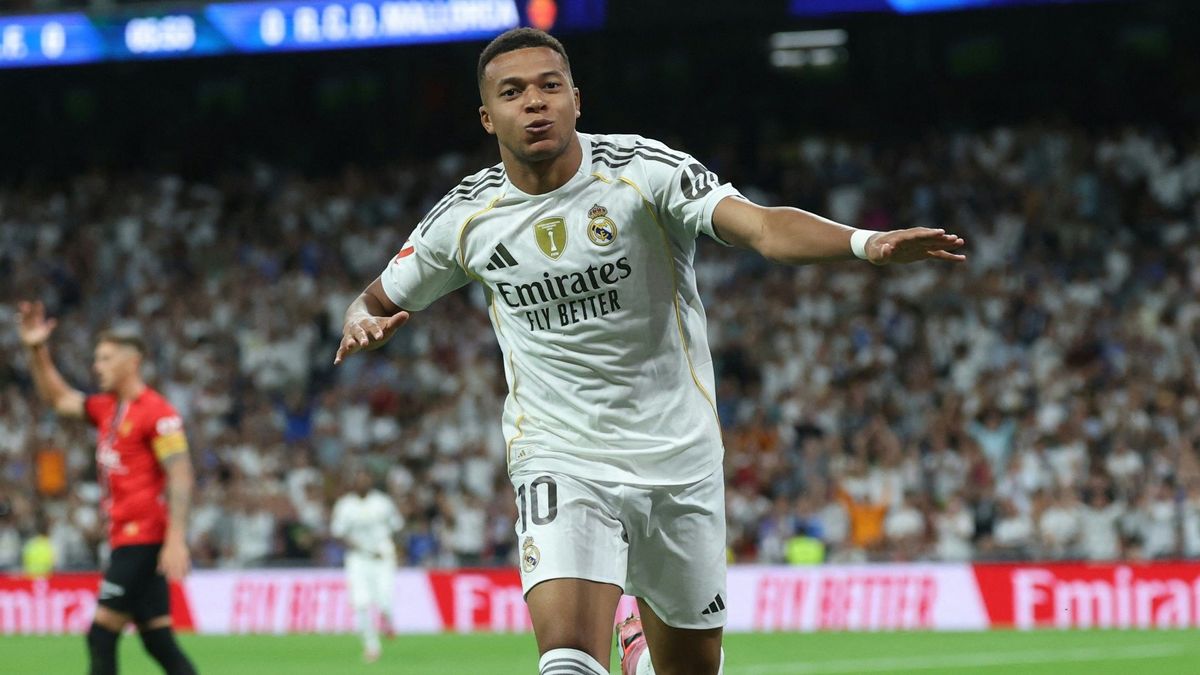 Kylian Mbappé jubelt für Real Madrid