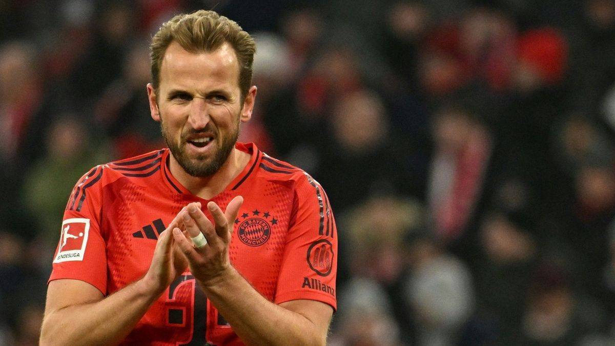 Superstar Harry Kane im Spiel gegen Wolfsburg