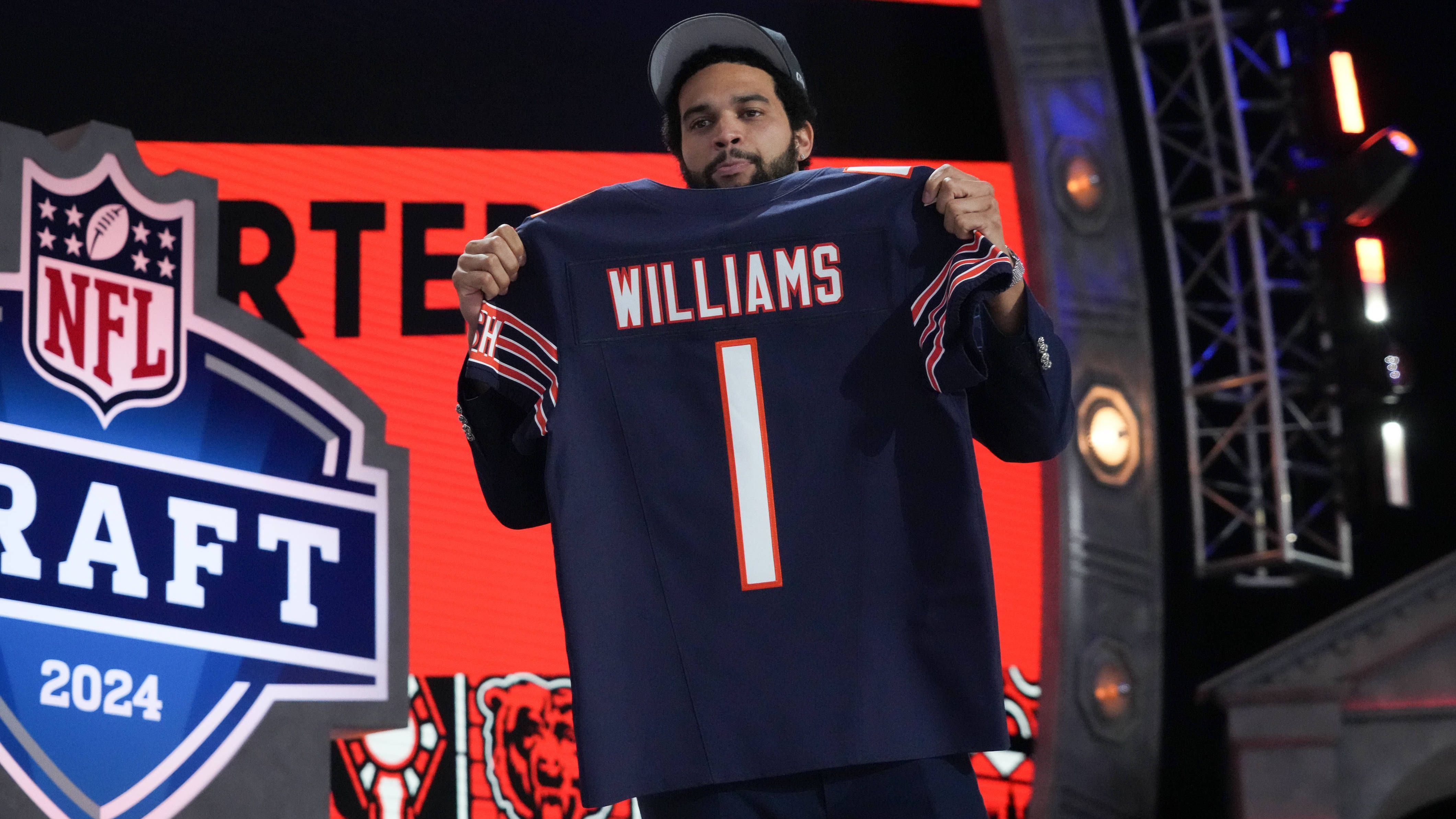 <strong>Jahr: 2024</strong><br>Team: Chicago Bears<br>Quarterback: Caleb Williams<br>Position: 1
