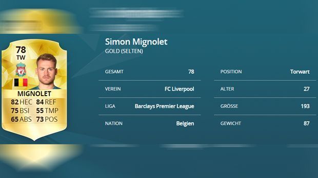 
                <strong>Simon Mignolet (-4)</strong><br>
                Simon Mignolet. Vergangene Saison: 82. Diese Saison: 78. Differenz: -4.
              