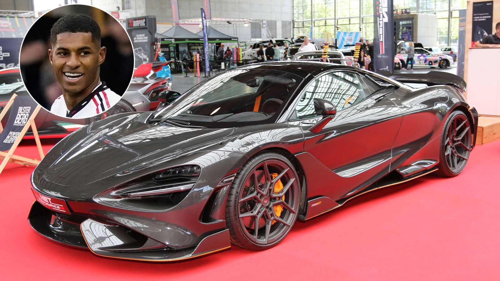 <strong>Marcus Rashford belohnt sich mit britischer Edelkarosse</strong><br>Zur Belohnung für ein gutes Frühjahr 2023 beschenkte sich ManUtd-Star Marus Rashford selbst: Mit einem McLaren 765LT. Das 765 PS (daher auch der Name) starke Gefährt kostete den United-Spieler gut 280.000 Pfund (ca. 315.000 Euro). Dafür darf er das auf 765 Autos limitierte Prunkstück des britischen Sportwagenherstellers sein Eigen nennen.