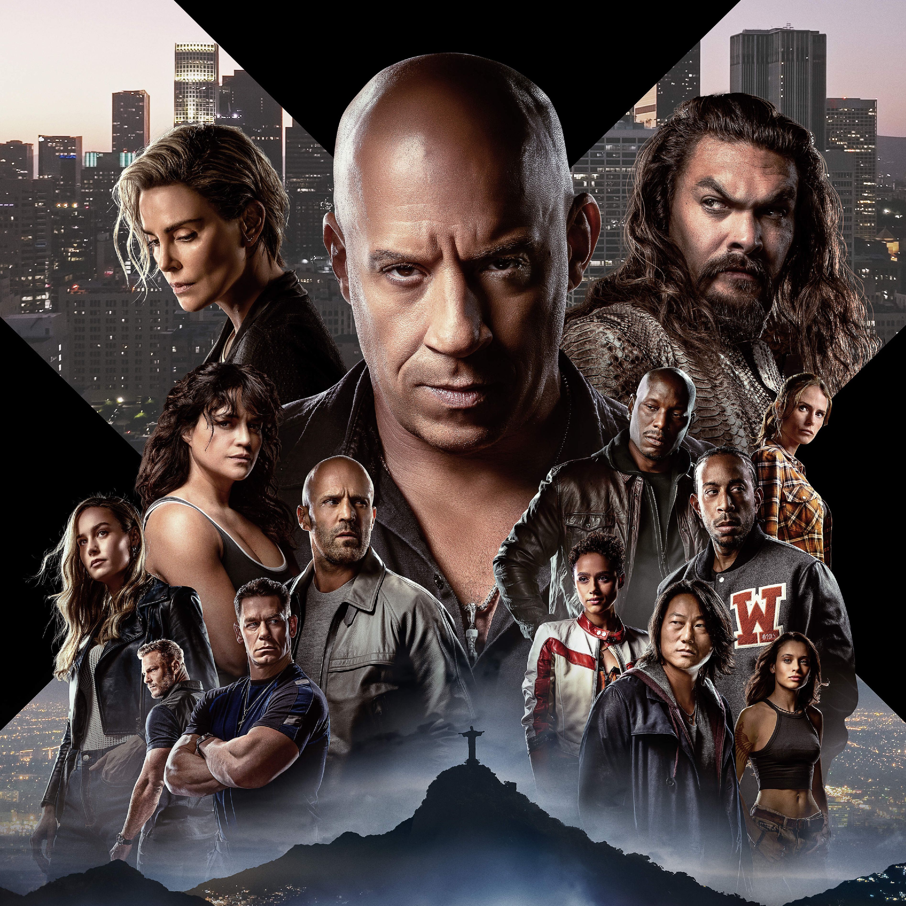 Poster von "Fast & Furious 10" mit Vin Diesel (Mitte).
