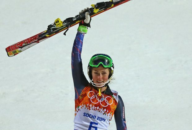 
                <strong>Ski Alpin, Slalom: Gold - Mikaela Shiffrin</strong><br>
                Die 18-jährige Amerikanerin Mikaela Shiffrin holt in ihrem ersten olympischen Rennen die Goldmedaille und kürt sich zur jüngsten Slalom-Olympiasiegerin aller Zeiten. 
              