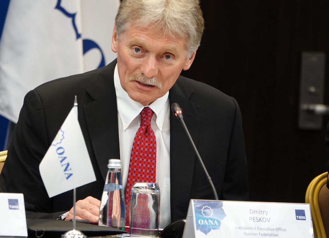 Peskow spricht von einer "feindlichen Haltung" des Westens.