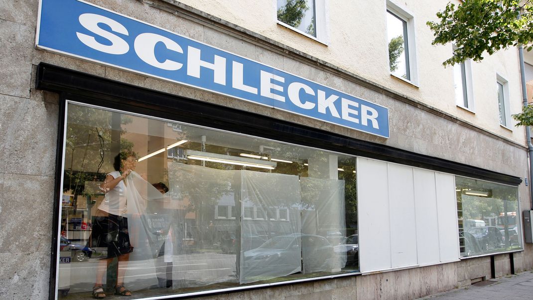 Eine Schlecker-Filiale in München im Jahr 2012