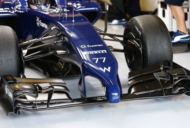 
                <strong>Williams FW36</strong><br>
                Und wer hätte es gedacht - auch die Nase des Williams-Boden sieht ganz speziell aus.
              