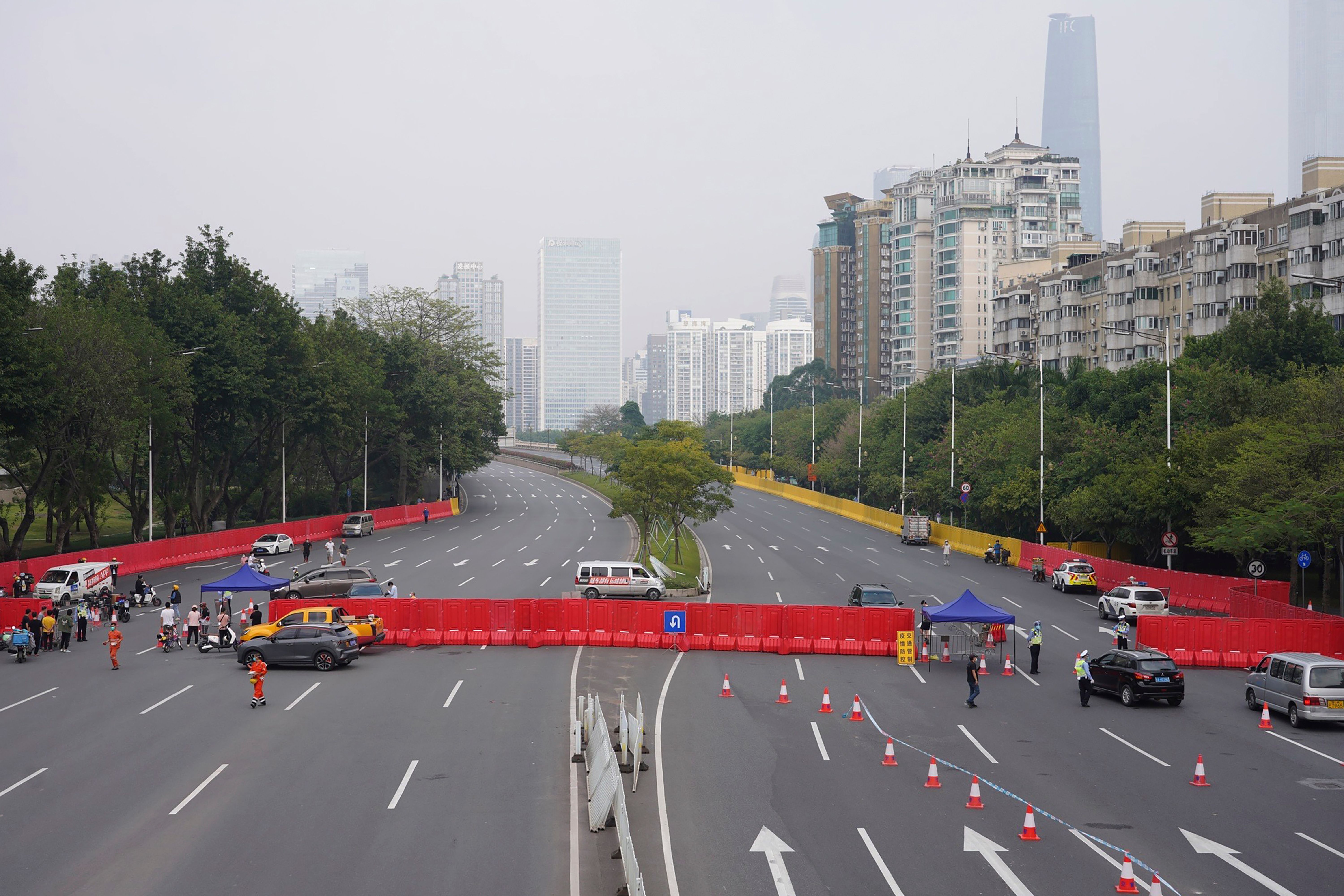 Noch im November 2022 kam es im chinesischen Guangzhou zu einem Lockdown.