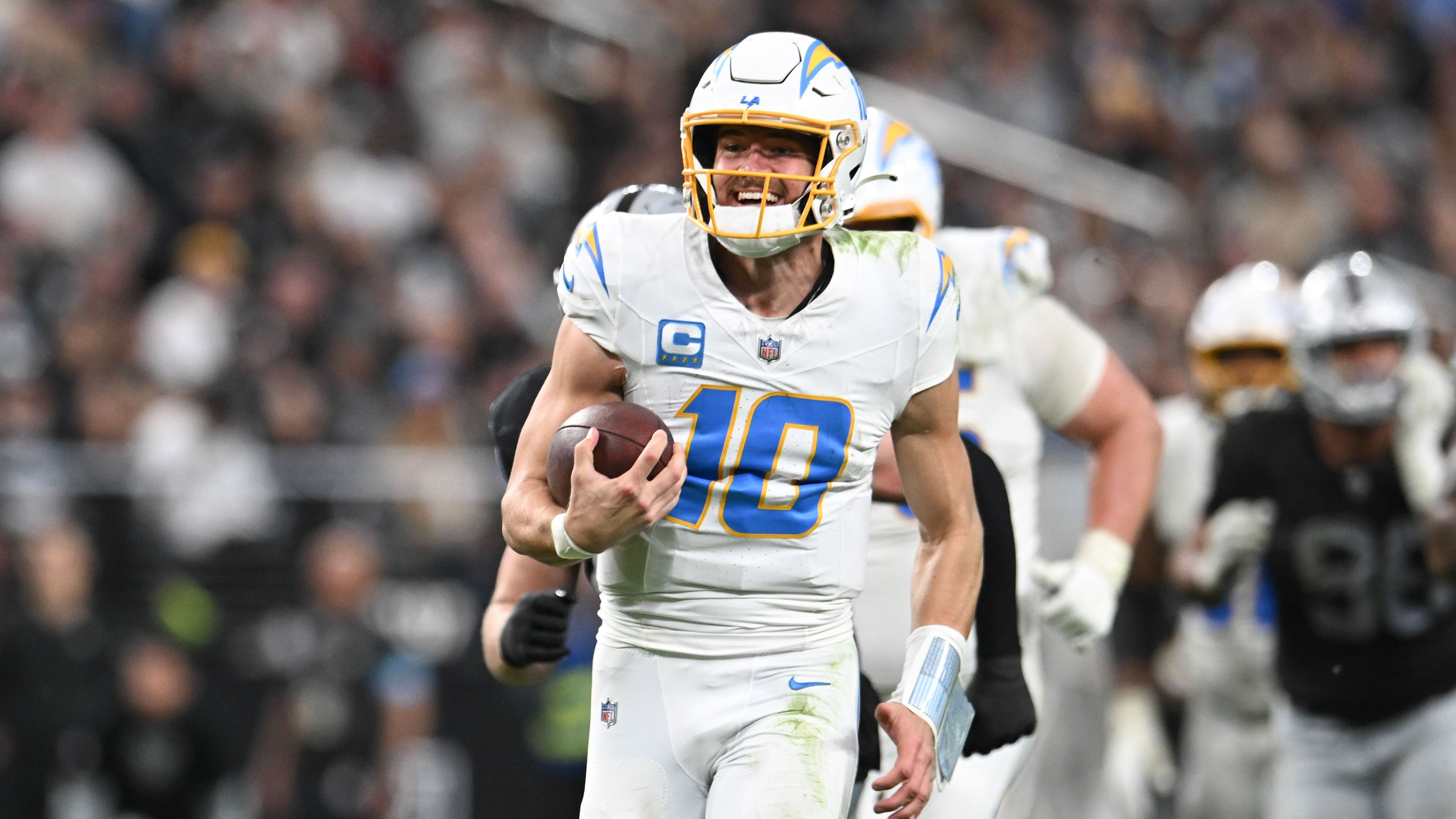 <strong>Los Angeles Chargers: Justin Herbert</strong><br>Position: Quarterback<br>Gehalt 2025: 37,3 Millionen US-Dollar<br>Vertragsende: 2030
