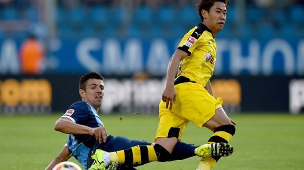 
                <strong>Gewinner: Shinji Kagawa</strong><br>
                Gewinner: Shinji Kagawa. Blühte vor allem während der Asienreise auf und tankte dringend benötigtes Selbstvertrauen. Ob es angesichts der Konkurrenz zum Stammplatz reicht, ist noch offen, die Formkurve aber zeigt nach oben.
              