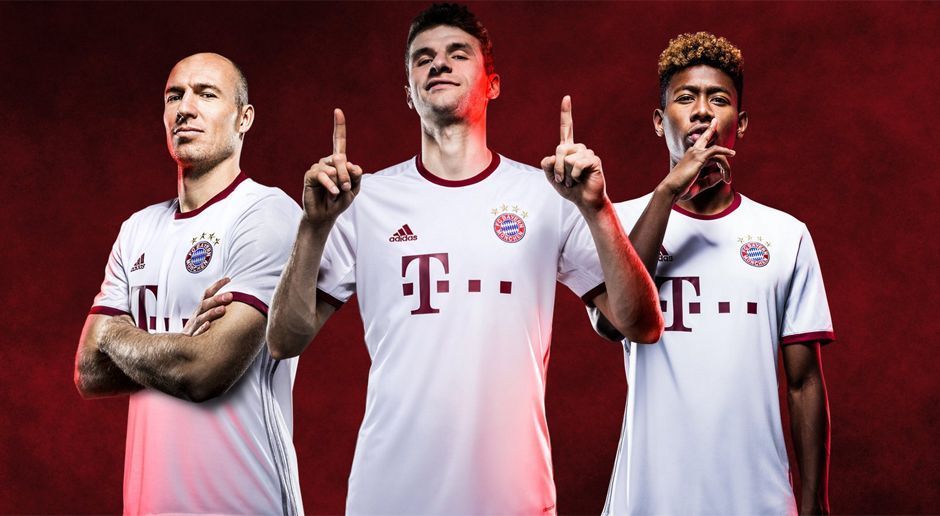
                <strong>CL-Trikot FC Bayern</strong><br>
                Das Champions-League-Trikot des FC Bayern München für die neue Saison ist da. Unter dem Motto "Weißer Anzug für die Königsklasse" spielt der Rekordmeister. Trikot- und Hauptsponsor bleiben weiterhin dieselben. Interessant: Am Ärmel ist das FCB-Motto "Mir san Mia" eingestickt...
              