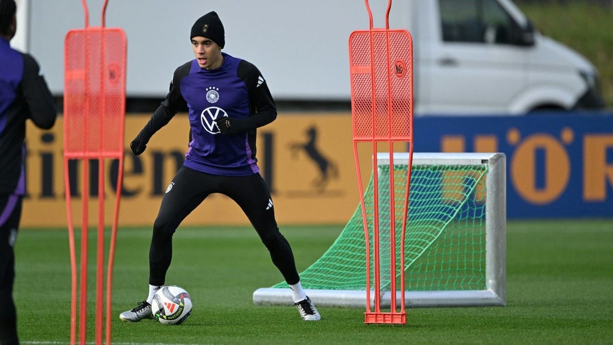 Jamal Musiala im DFB-Training