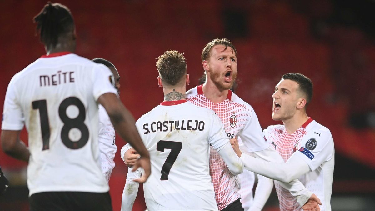 Der AC Mailand holt ein Remis bei Manchester United