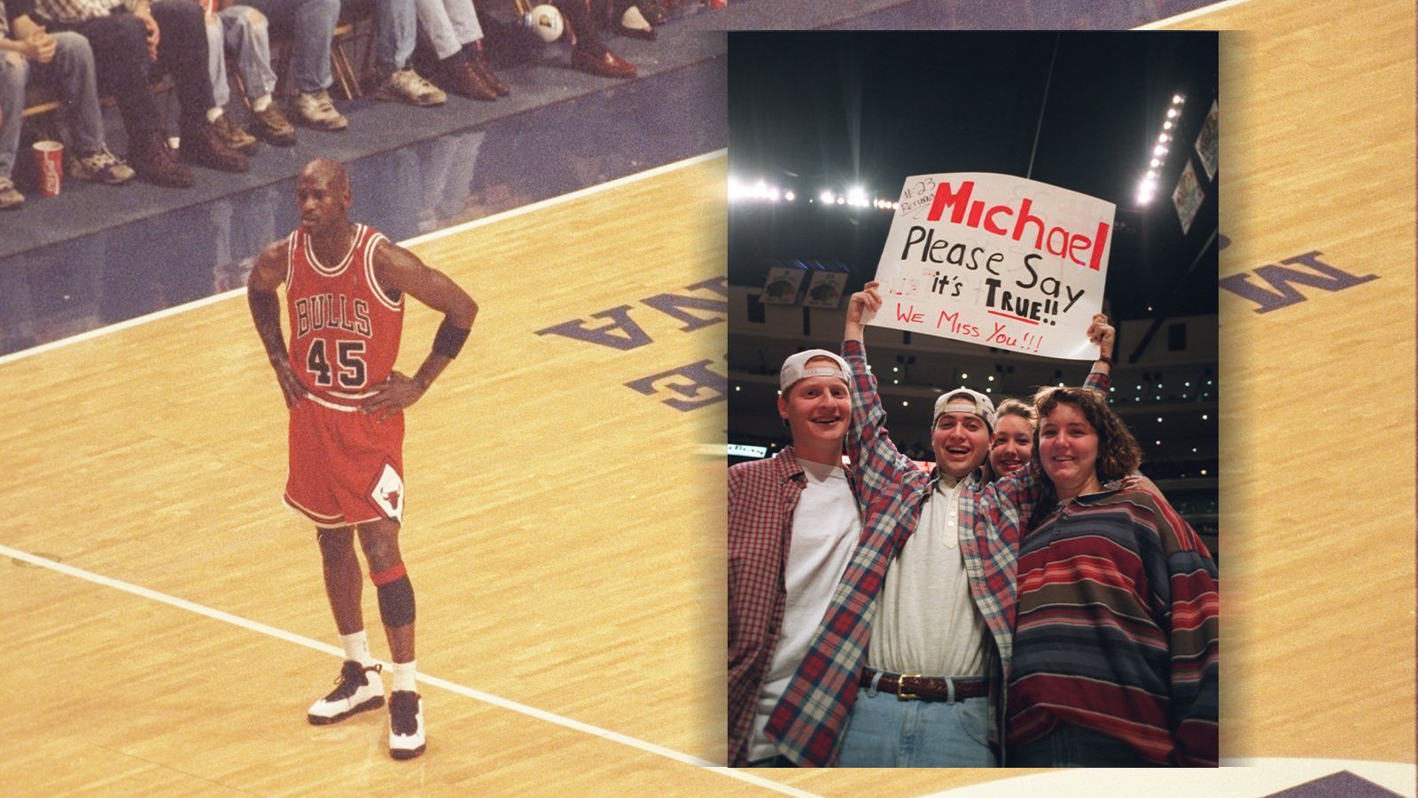
                <strong>Michael Jordan gibt sein Sensations-Comeback für die Chicago Bulls</strong><br>
                Es war das Comeback des Jahrzehnts, vielleicht auch des Jahrtausend oder sogar der Sport-Geschichte. Michael Jordan hatte das Basketballspielen eigentlich schon aufgegeben, versuchte sich im Baseball. Doch nach einer Streiksaison dort zieht es "Air Jordan" zurück aufs Parkett. Das Projekt mit der Nummer 45 scheiterte, es ging relativ schnell zurück zur 23. Die Erfolgsgeschichte wurde fortgesetzt.
              