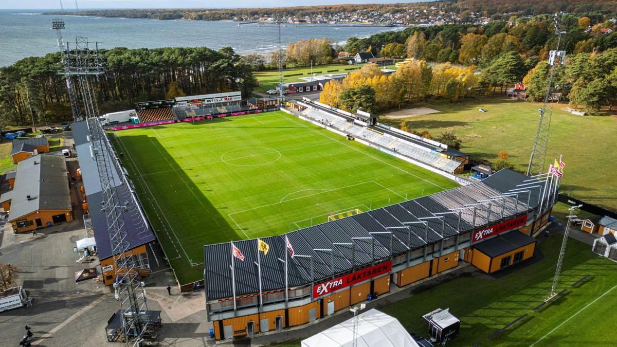 Die kleine Heimat von Meister Mjällby