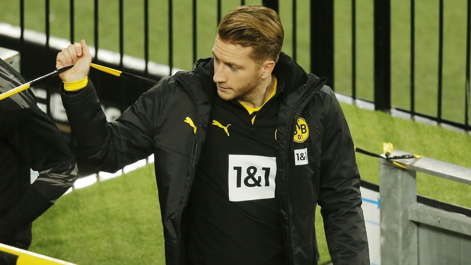 
                <strong>Marco Reus</strong><br>
                In der 77. Minute für Brandt eingewechselt. ran-Note: ohne Bewertung
              