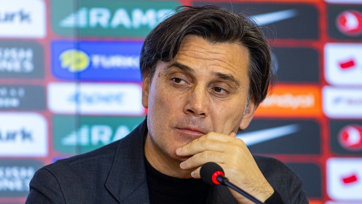 Der türkische Nationaltrainer Vincenzo Montella