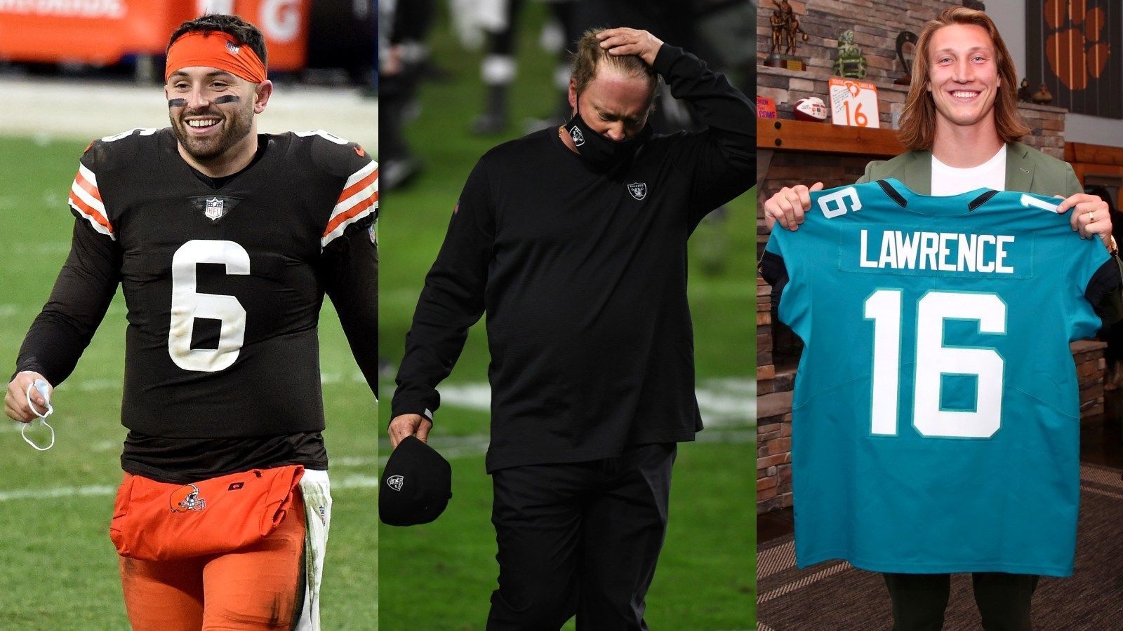 
                <strong>Die Gewinner und Verlierer des NFL Drafts 2021</strong><br>
                Der NFL-Draft 2021 ist vorüber und wir blicken auf ein ereignisreiches Wochenende in Cleveland zurück. Während sich mit den Browns der Lokalmatador wie schon im vergangenen Jahr als brutal effektiv erwies, ließ das Handeln der Las Vegas Raiders in den frühen Runden einige Fans sprachlos zurück. ran.de präsentiert die Gewinner und Verlierer der diesjährigen Talente-Auswahl.
              