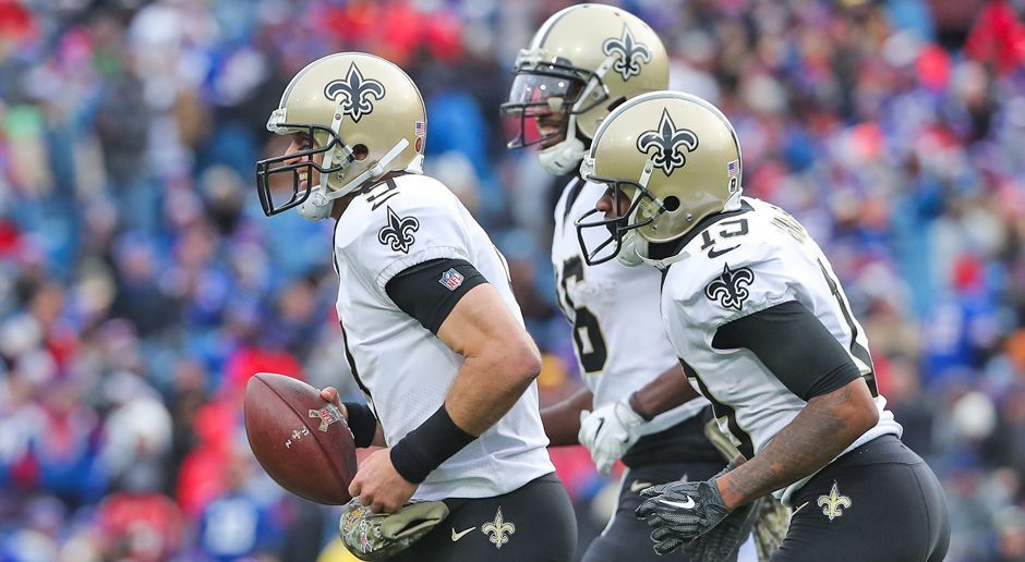 
                <strong>Rushing Offense: New Orleans Saints</strong><br>
                Wenn sogar Drew Brees zum Touchdown spazieren kann, muss das Laufspiel der New Orleans Saints wirklich on fire sein. Sage und schreibe sechs Rushing Touchdowns erzielten Brees und seine Running Backs Mark Ingram, Alvin Kamara und Rookie Trey Edmunds - neuer Franchise-Rekord. Mark Ingram steuerte mit drei Läufen in die Endzone und 131 Yards Raumgewinn den Löwenanteil des 298 Yards umfassenden Rushing-Feuerwerks der Saints bei. Gesamtpunktzahl: 65
              