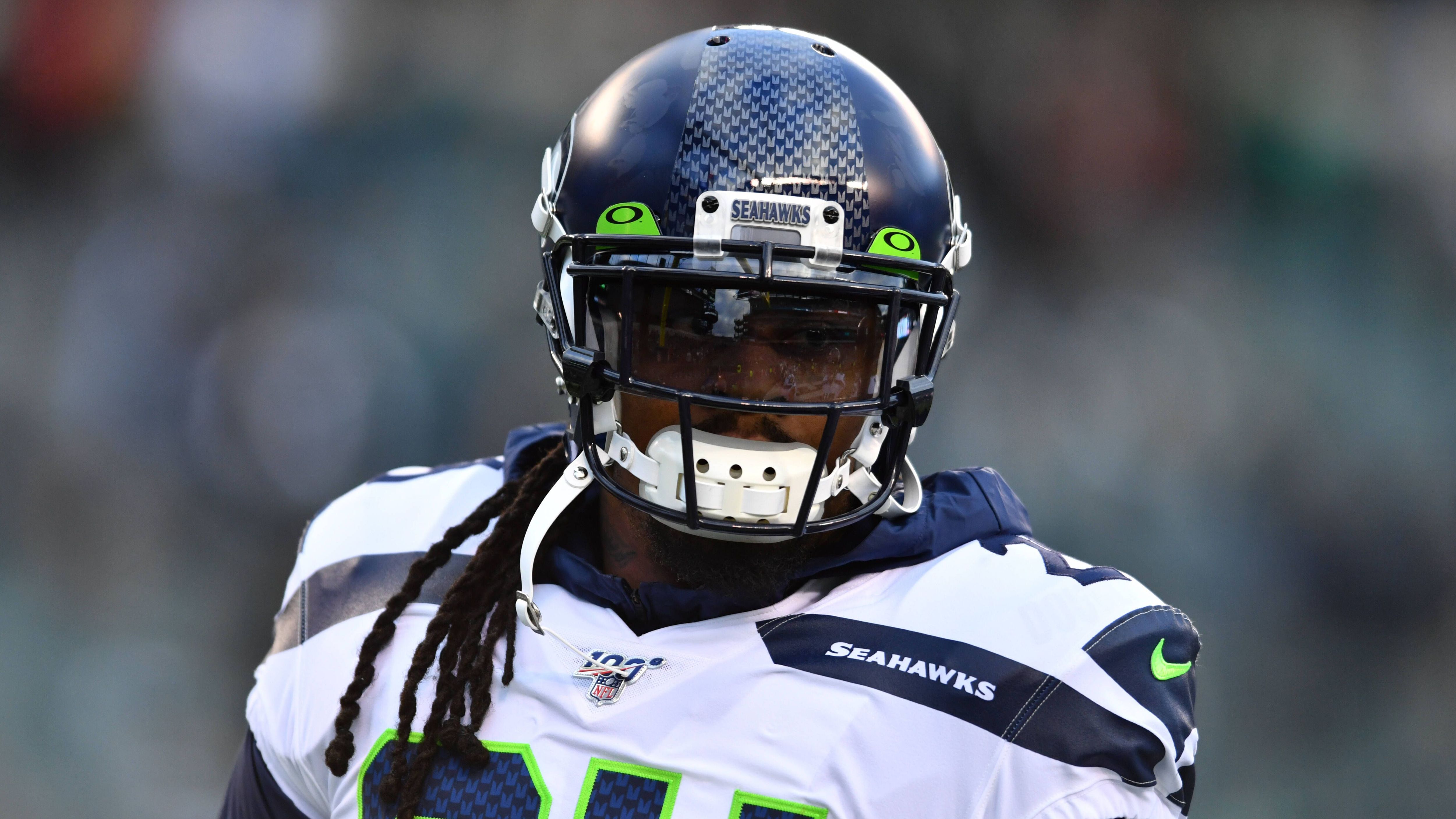 <strong>Marshawn Lynch (Running Back)</strong><br>- Teams: Buffalo Bills, Seattle Seahawks und Oakland Raiders