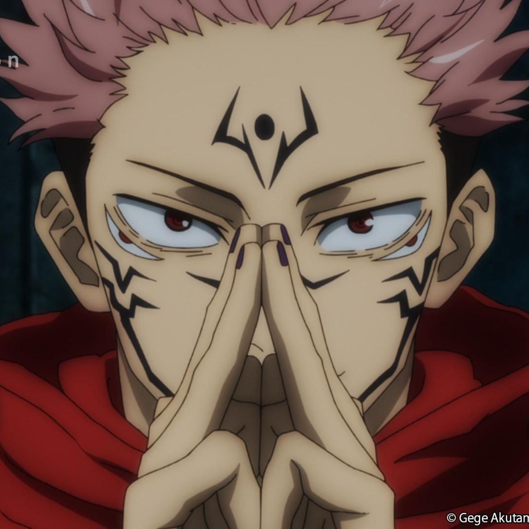 Ryomen Sukuna aus der Anime-Serie "Jujutsu Kaisen"