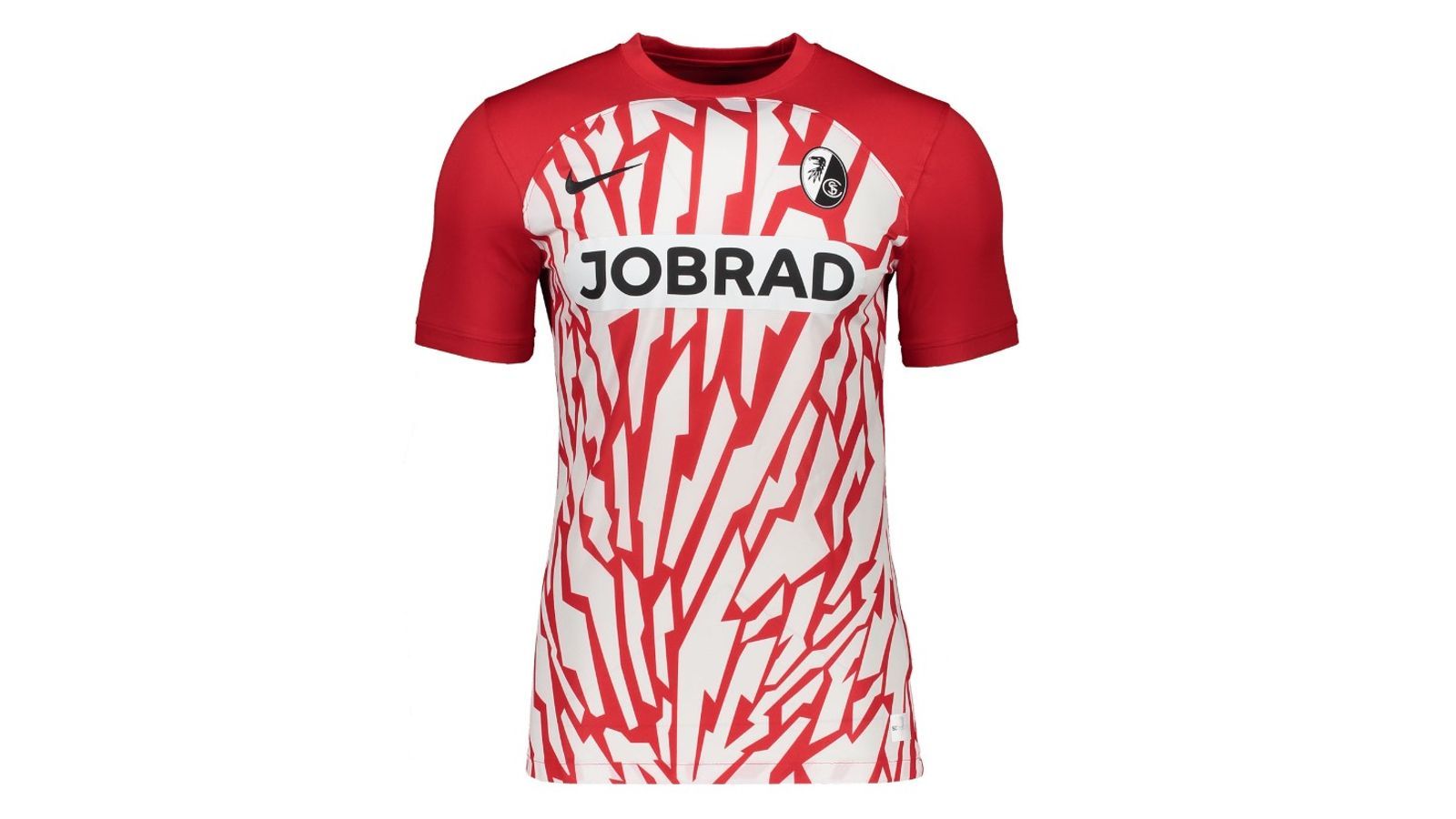 <strong>Platz 18: SC Freiburg</strong><br>Die Freiburger sind bekannt dafür, ihren speziellen Weg zu verfolgen. Zumindest bei der Wahl des Heimtrikots sind sie nun aber falsch abgebogen. Das markante Muster auf der Vorderseite sieht aus, als habe Trainer Christian Streich im Wahn eine Taktiktafel voll gemalt. Das wohl hässlichste Heimdress der Saison.