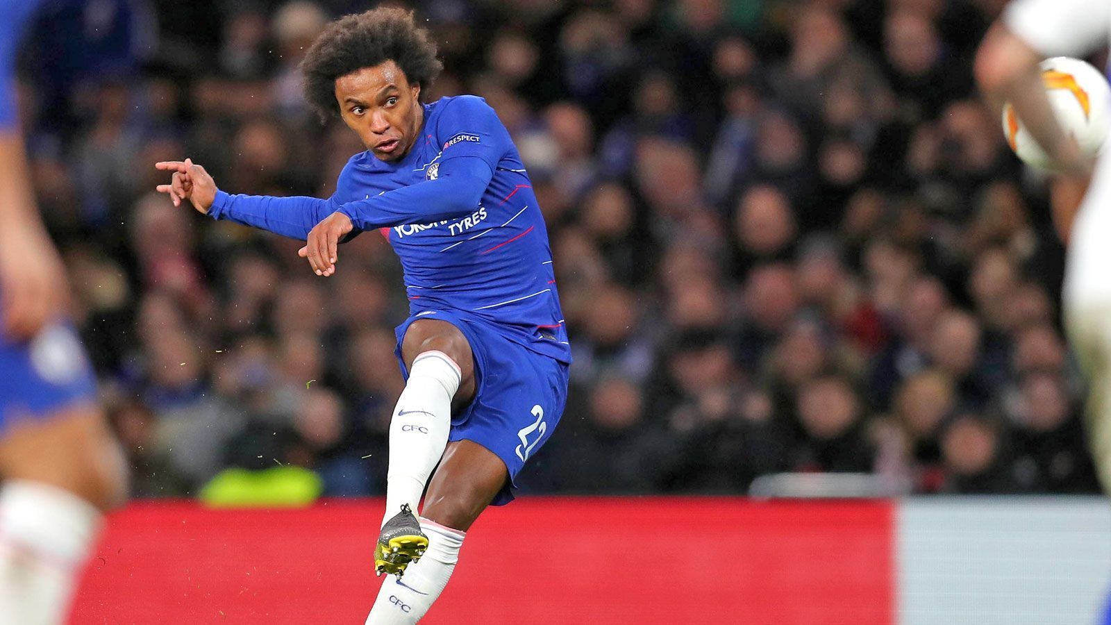 
                <strong>Platz 8: Willian</strong><br>
                Anzahl der Spiele: 52 (47 Vereins-, 5 Länderspiele)Verein: FC ChelseaNationalität: BrasilienPosition: RechtsaußenAlter: 30 Jahre
              