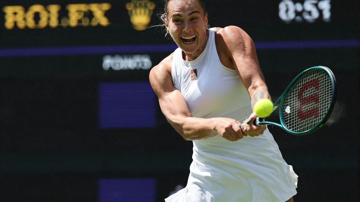 Aryna Sabalenka startet souverän