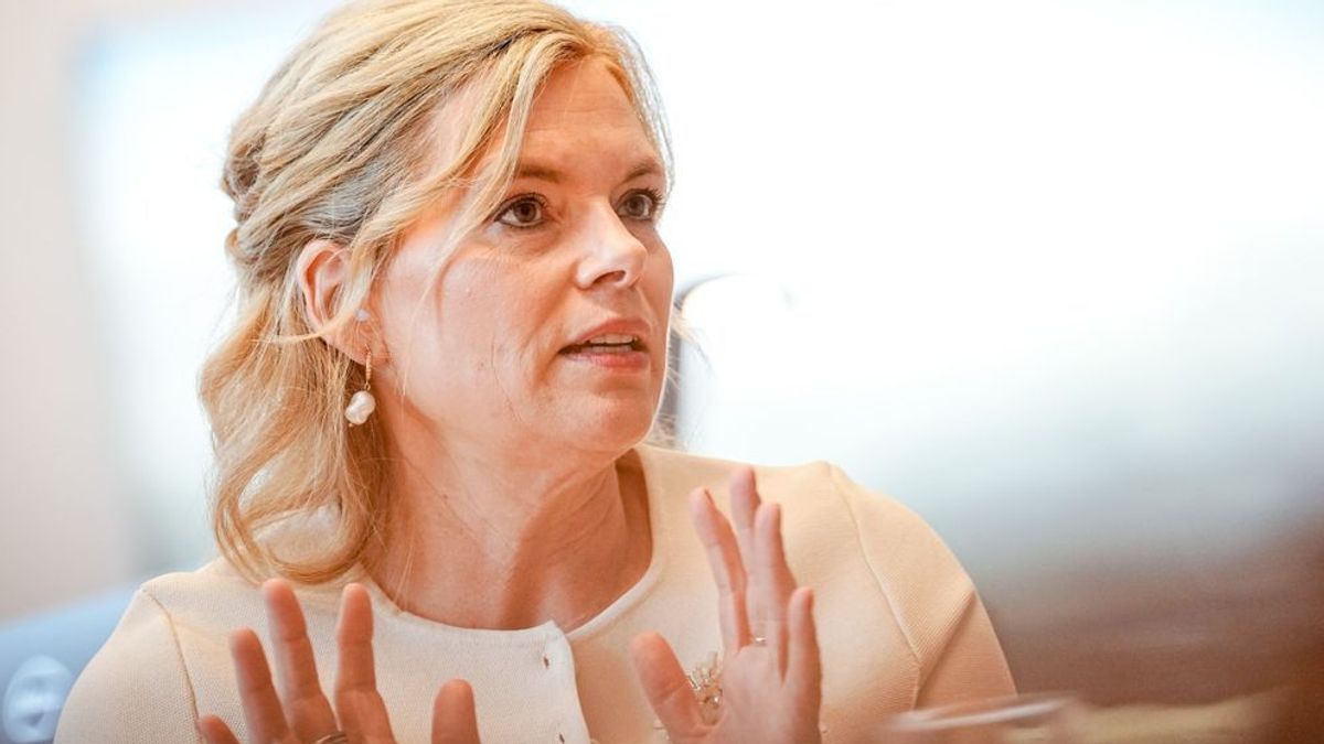 Julia Klöckner: Die Bundestagspräsidentin pocht auf eine Reform des Wahlrechts.