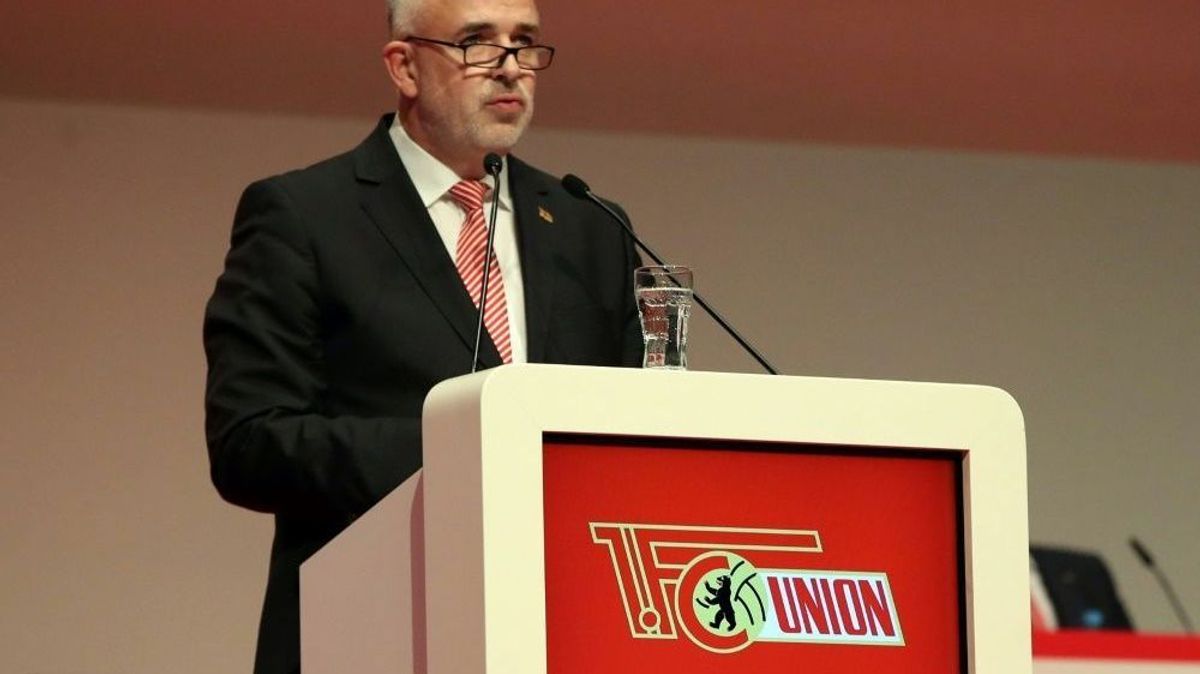 Union-Präsident Dirk Zingler kritisiert den DFB