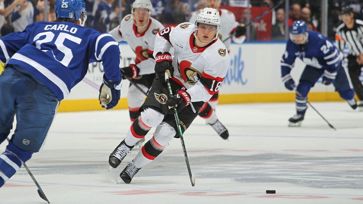 Tim Stützle schied aus den Play-offs der NHL aus