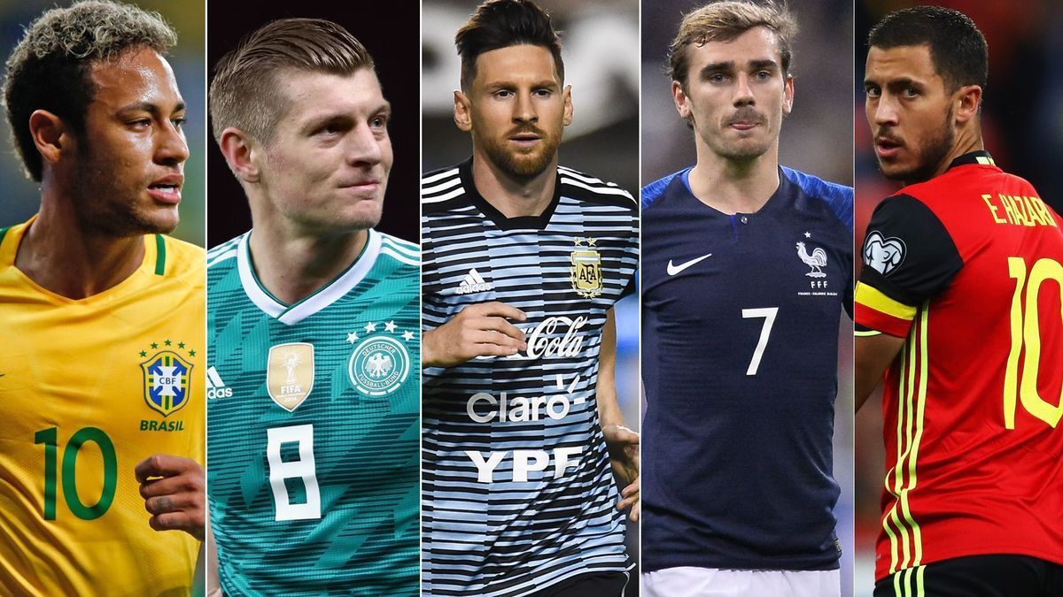 Die wertvollsten Spieler bei der WM 2018