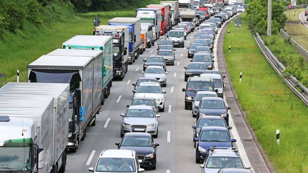 Autobahnstau 2014
