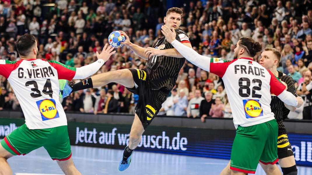 Beim Testspiel gegen Portugal konnte das DHB-Team Anfang Januar noch punkten.