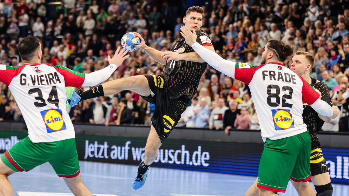 Handball-Länderspiel, Deutschland - Portugal