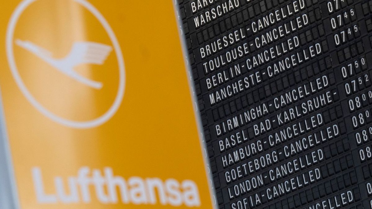 Pilotenstreik zwingt Lufthansa zum Stillstand