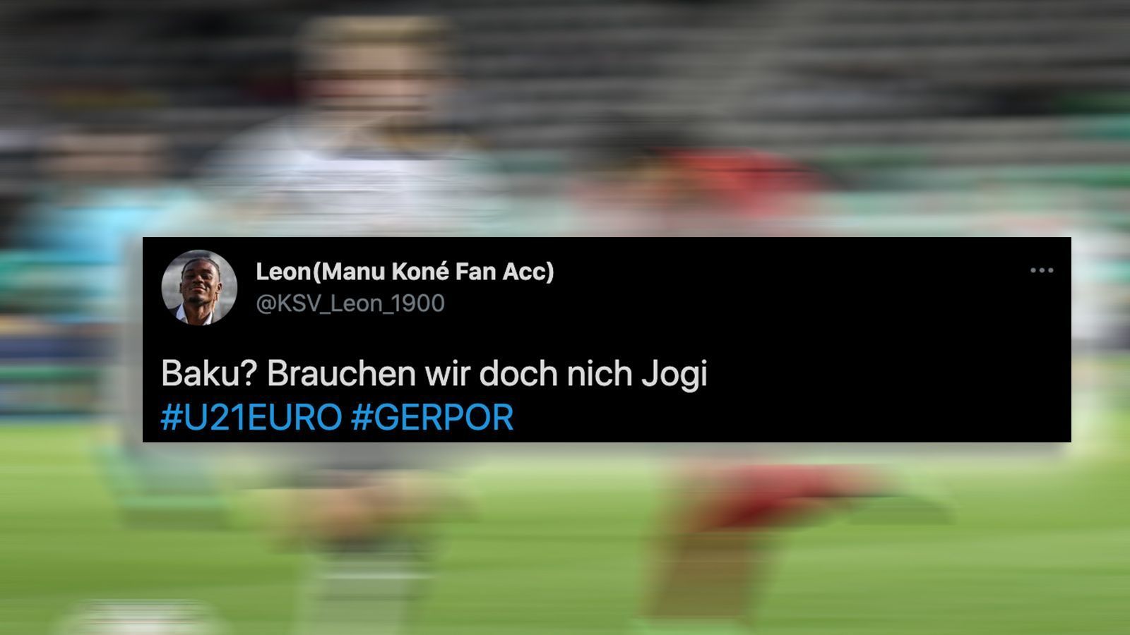 
                <strong>Fehlt da nicht einer? </strong><br>
                Auch Ridle Baku sorgt weiterhin für Aufsehen, nicht zuletzt durch seine schöne Vorlage beim 1:0. Vielleicht schaut Jogi Löw ja auch U21. 
              