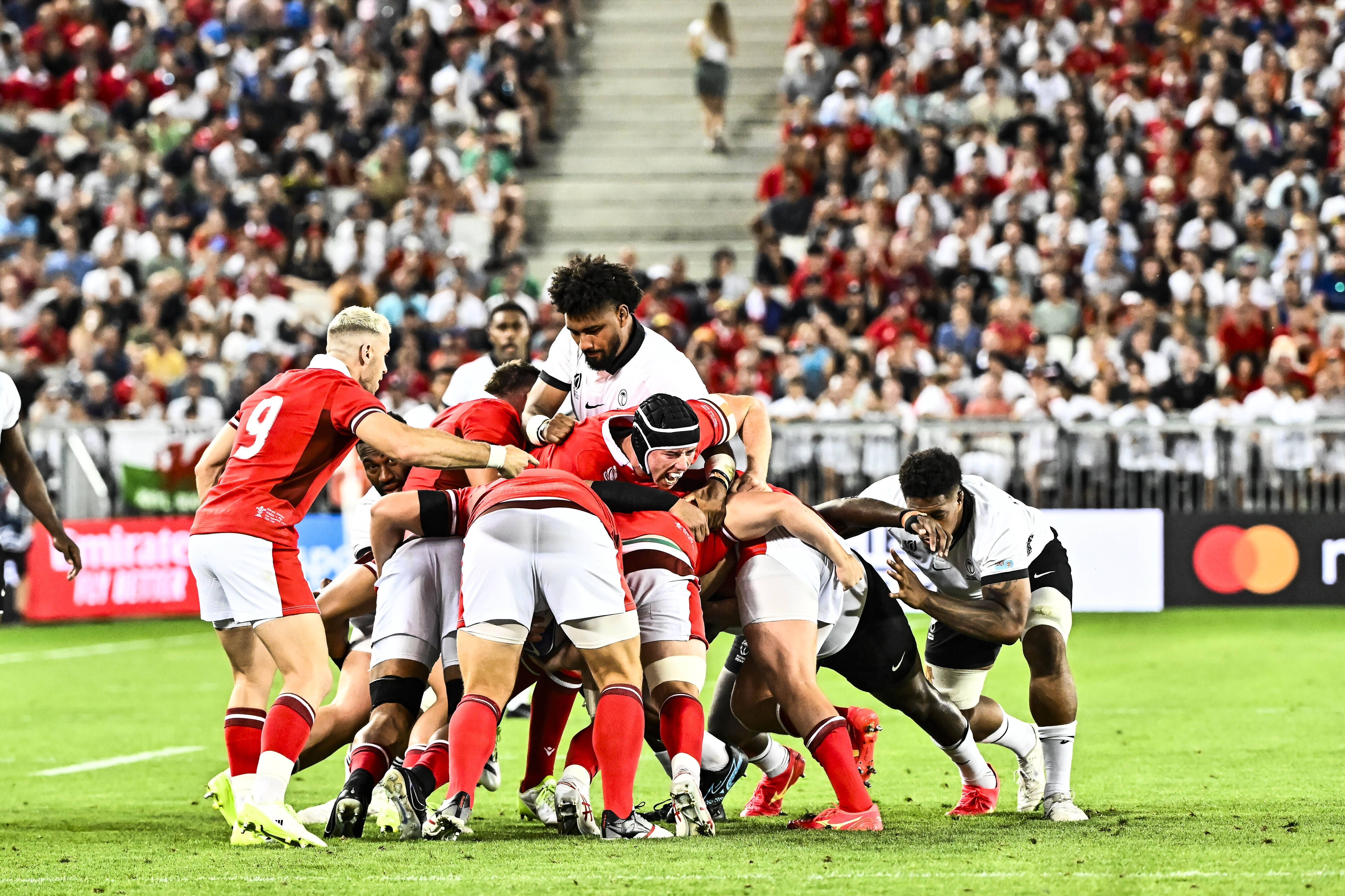 Rugby-WM 2023 Wales gewinnt Thriller gegen Fidschi