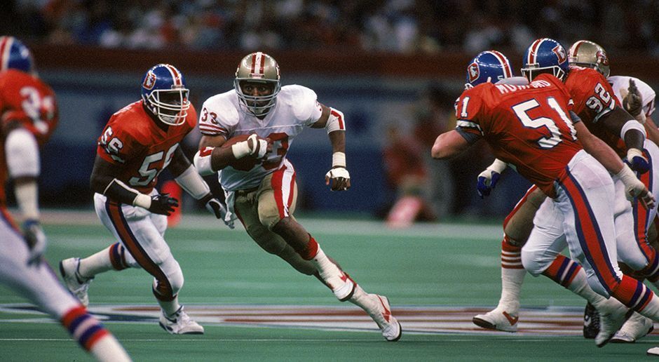 
                <strong>49ers vs. Broncos</strong><br>
                Platz 5: Super Bowl 1990 - San Francisco 49ers vs. Denver Broncos 55:10.
              