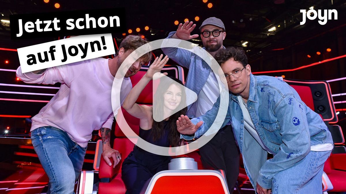 "The Voice of Germany" 2024: Joyn Teaser Coaches