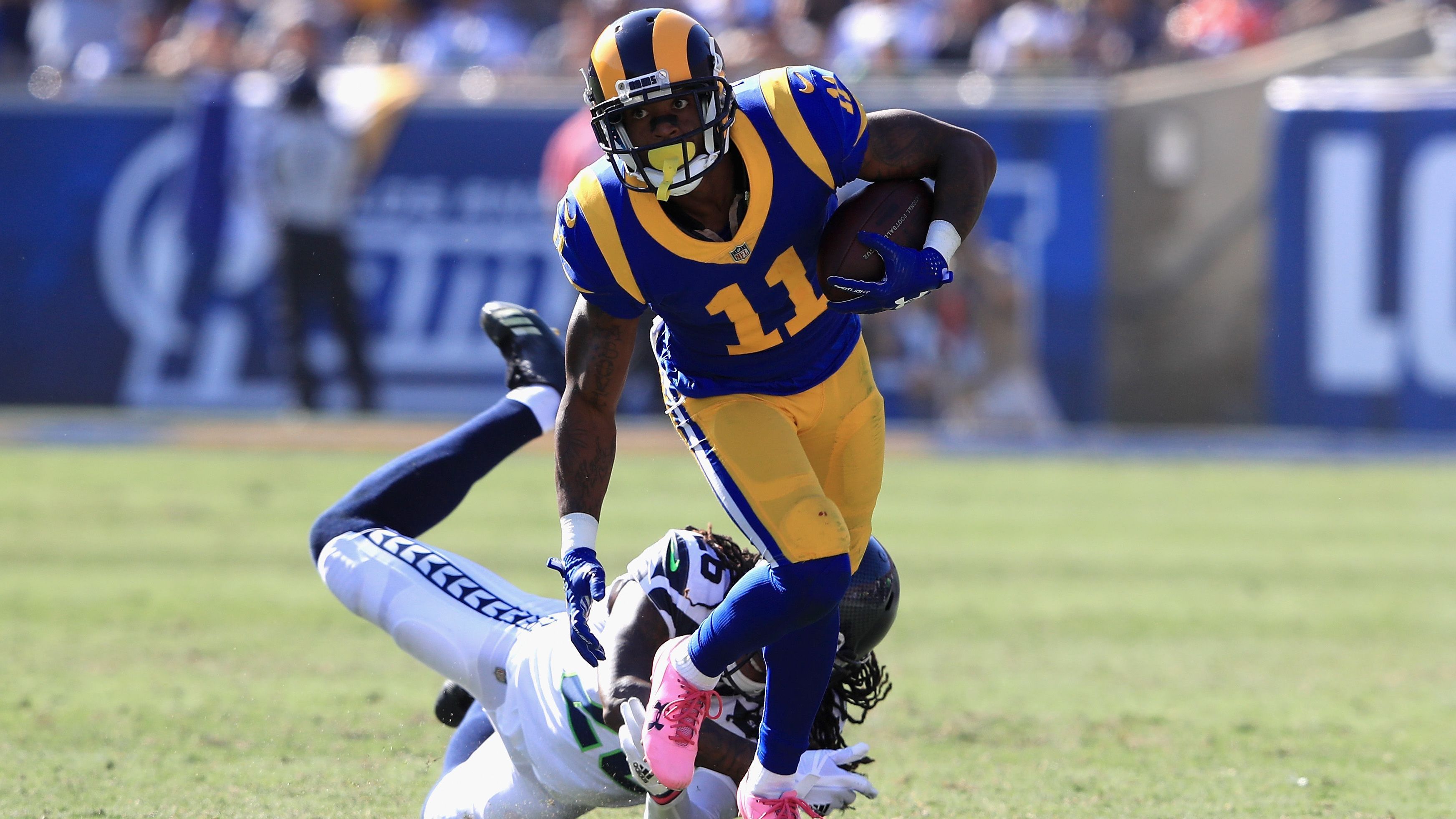 <strong>St. Louis / Los Angeles Rams: 2013, 8. Pick</strong><br>- Spieler: Tavon Austin