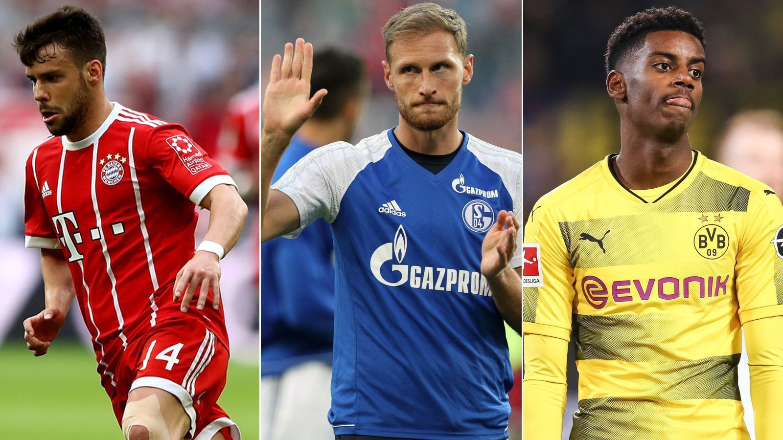 
                <strong>Bundesliga: Diese Stars stehen auf dem Abstellgleis</strong><br>
                Die Bundesligaklubs sind in die Vorbereitung auf die Saison 2018/2019 gestartet. Bei vielen Teams gibt es einige Spieler, die schon zu Beginn außen vor sind. ran.de zeigt Stars, die auf dem Abstellgleis stehen und ihre aktuellen Vereine verlassen sollen bzw. könnten.
              