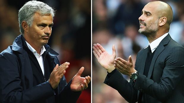 
                <strong>Trainer Jose Mourinho vs. Pep Guardiola</strong><br>
                Jose Mourinho vs. Pep Guardiola: Fast spannender als das Spiel auf dem Feld ist die Begegnung der beiden Erzfeinde an der Seitenlinie. Während Mourinho bisweilen das Ergebnis über alles stellt, ist für Guardiola die spielerische Dominanz heilig. Erfolgreich waren beide Trainer in ihrer bisherigen Laufbahn mit ihrer grundsätzlich unterschiedlichen Herangehensweise, sowohl national als auch international. Punkt für beide. Endstand: 7:9
              