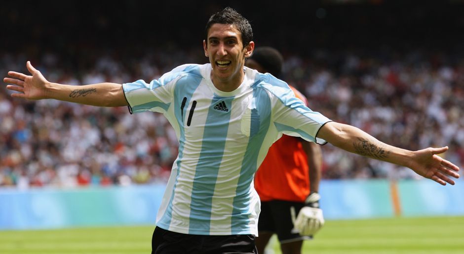 
                <strong>Angel Di Maria (Argentinien)</strong><br>
                Auch Angel Di Maria stand 2008 im Kader der Argentinier. Er erzielte im Finale gegen Nigeria das Tor zur Goldmedaille.
              