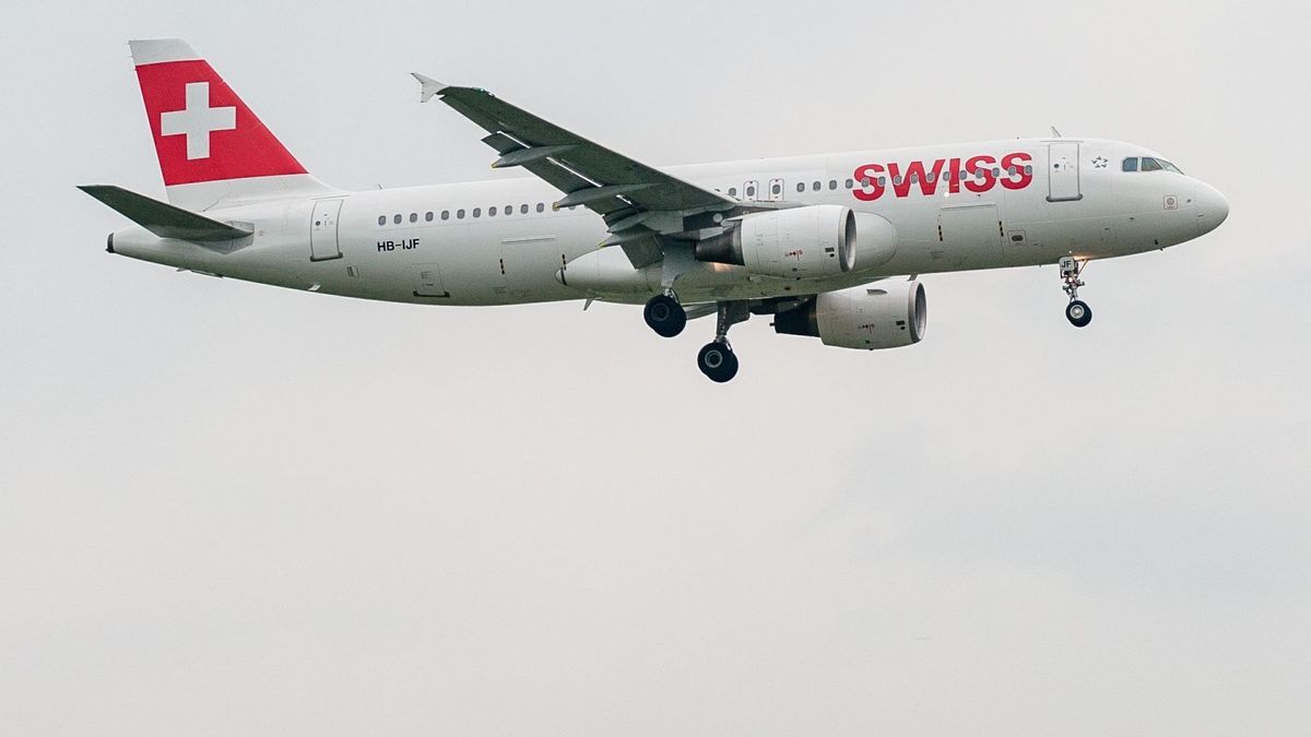 Passagiermaschine der Swiss Air entgeht Kollision