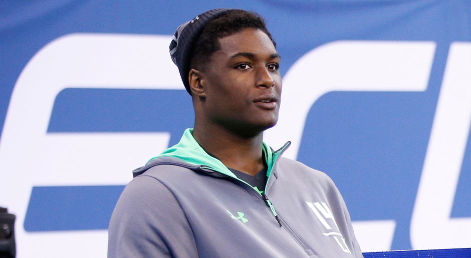 
                <strong>Myles Jack</strong><br>
                5. Position: Myles Jack (Outside Linebacker) zu den Jacksonville Jaguars. Die Knieverletzung vergangene Saison könnte ihn aus den Top 10 rutschen lassen. Sollten jedoch keine Zweifel an seiner Gesundheit bestehen, greifen die Jaguars freudestrahlend an Position fünf zu.
              